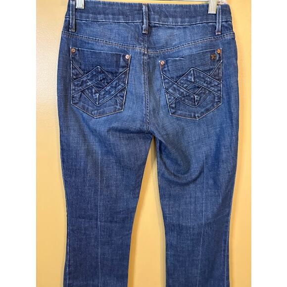 Joe's Women's Honey Fit Mid Rise Boot Cut Jeans Size 27 - Picture 6 of 9